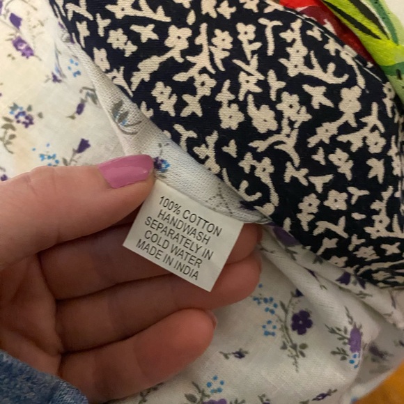 NWT. Cotton hand made kimono 3/4 sleeve. - Picture 3 of 8